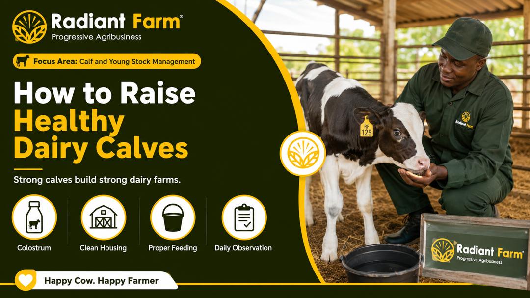 How to Raise Healthy Dairy Calves