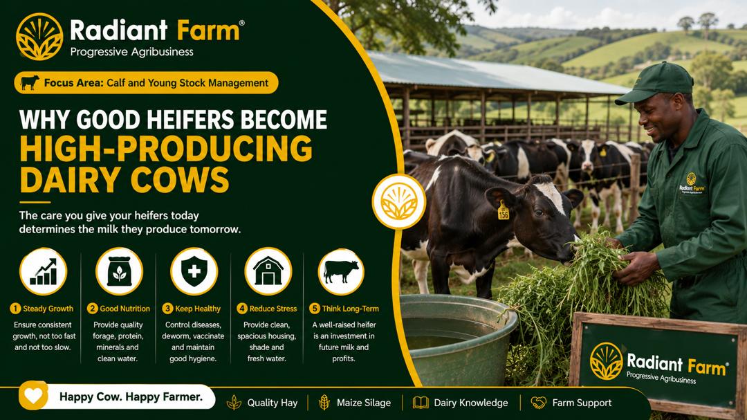 Why Good Heifers Become High-Producing Dairy Cows