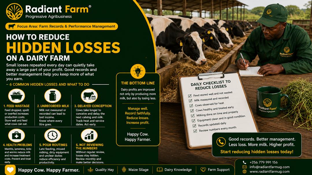 How to Reduce Hidden Losses on a Dairy Farm